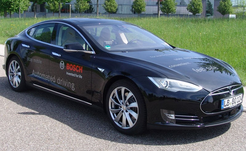 Bosch Tests Self Driving Tesla S Duo In U S Germany Auto