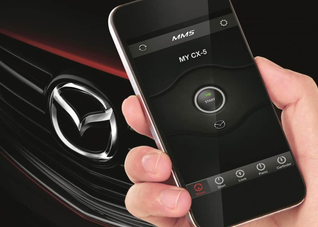 mazda cx 5 2019 remote start app